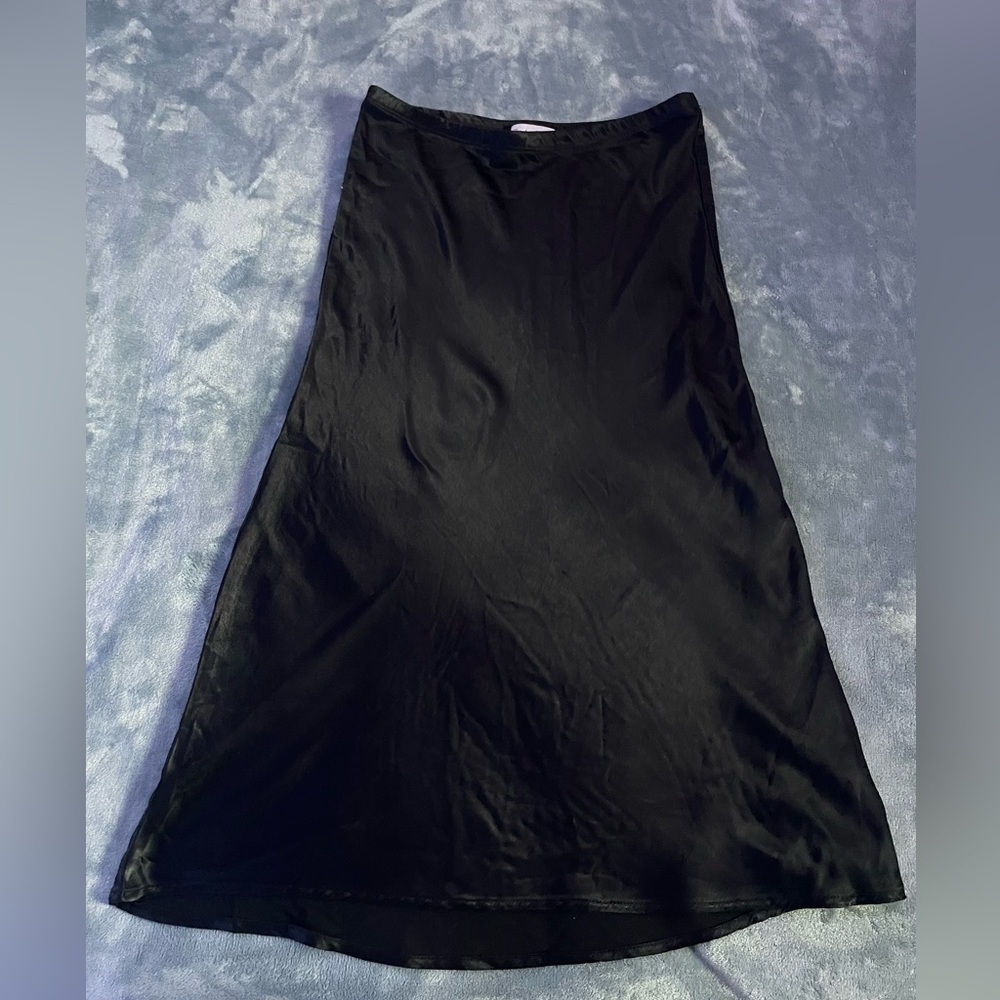 Michael Stars Leila Bias Midi Skirt | Women’s Satin Skirt | NWOT - Picture 6 of 13